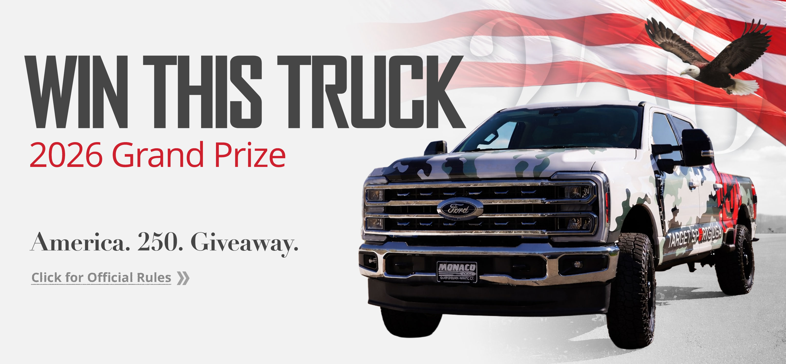 USA 250 | 2026 Giveaway Grand Prize | You could win!